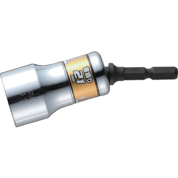 剛鍛首振りショートソケット  対辺21×80mm