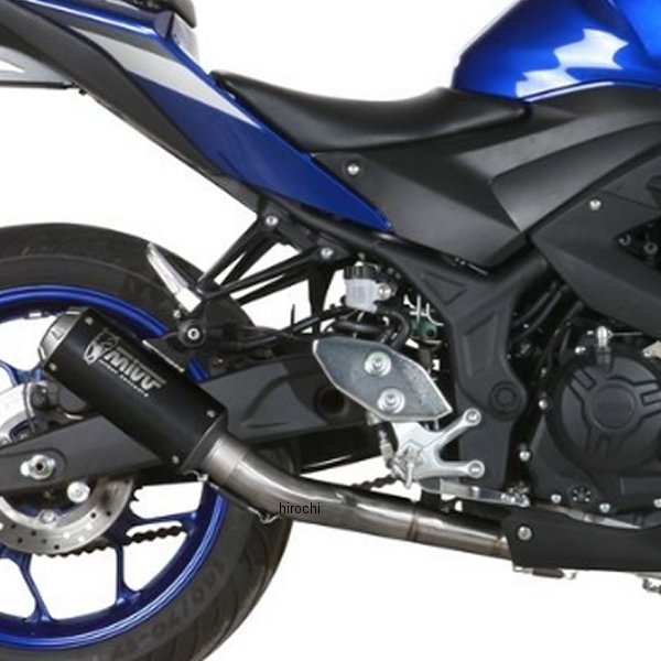 フルエキゾーストマフラー MK3 15年-21年 YZF-R3 ブラックステンレス