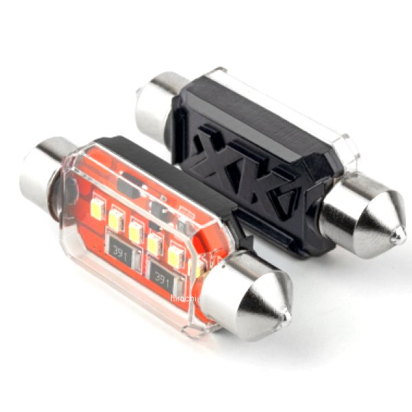 XK Glow ホワイト Festoon Error Free Ultra Bright LED Bulbs w/ Built-in CaNBus 2pc 39mm