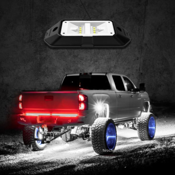 XK Glow ホワイト Rock Light スタンダート Kit 4pc