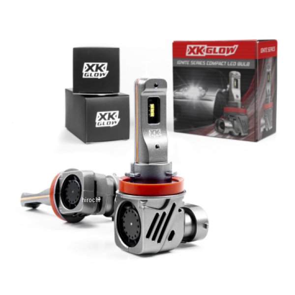 XK Glow H11 IGNITE シリーズ コンパクト LED Bulb Kit