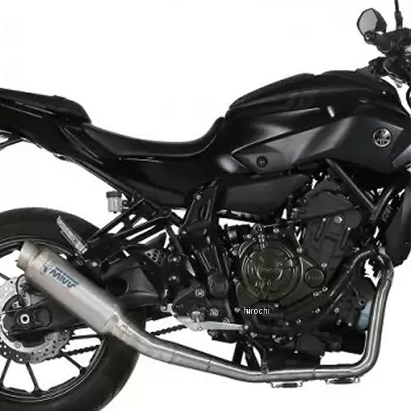 フルエキゾーストマフラー 触媒あり 14年-20年 MT-07FZ-07 チタン