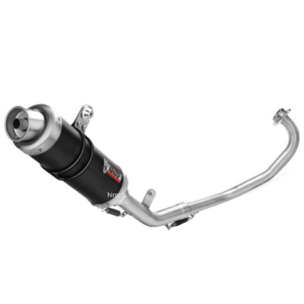 フルエキゾーストマフラー GP 触媒なし 15年-19年 MT-125 ブラックステンレス