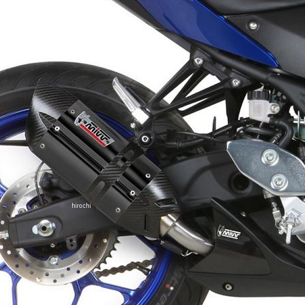 スリップオンマフラー SUONO 15年-21年 YZF-R25 ブラックステンレス