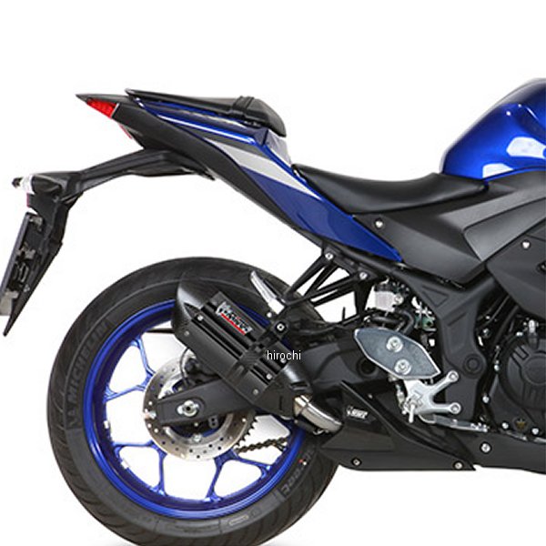 スリップオンマフラー SUONO 15年-21年 YZF-R3 ブラックステンレス