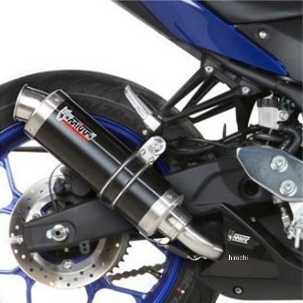 スリップオンマフラー GP 15年-21年 MT-03 ブラックステンレス