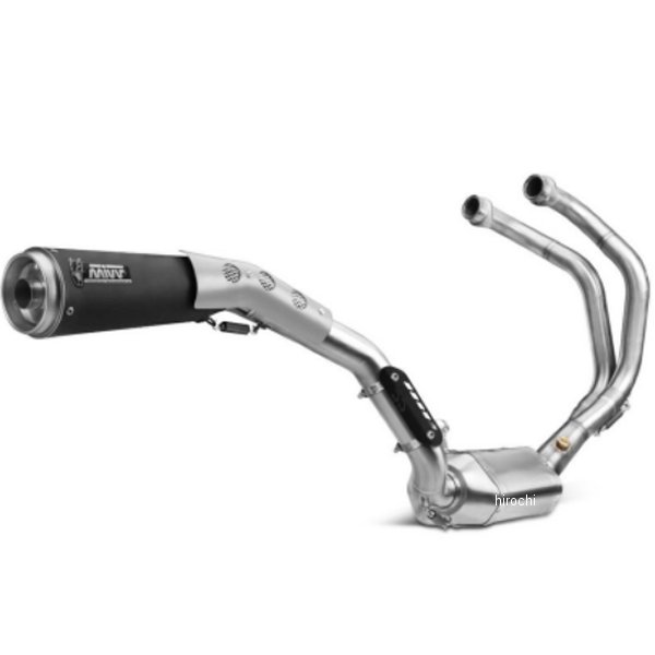 フルエキゾーストマフラー GHIBLI 触媒なし ハイポジション 16年-21年 XSR700 ブラックステンレス