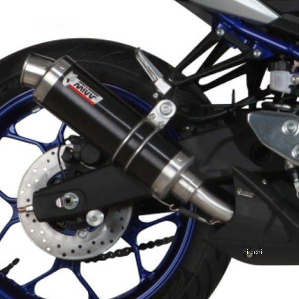 スリップオンマフラー 16年-21年 YZF-R25 GP ブラックステンレス