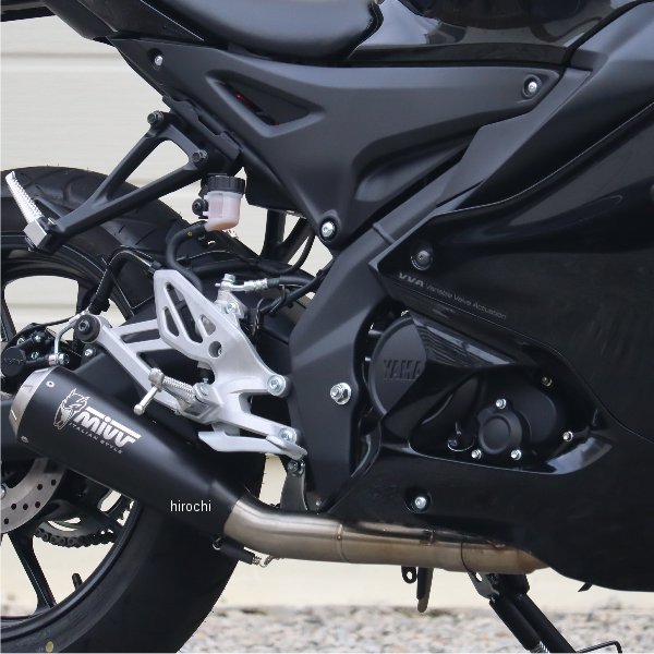 フルエキゾースト フルシステム X-M1 BLACK JMCA認証 23年-24年 YZF-R15 ブラックステンレス