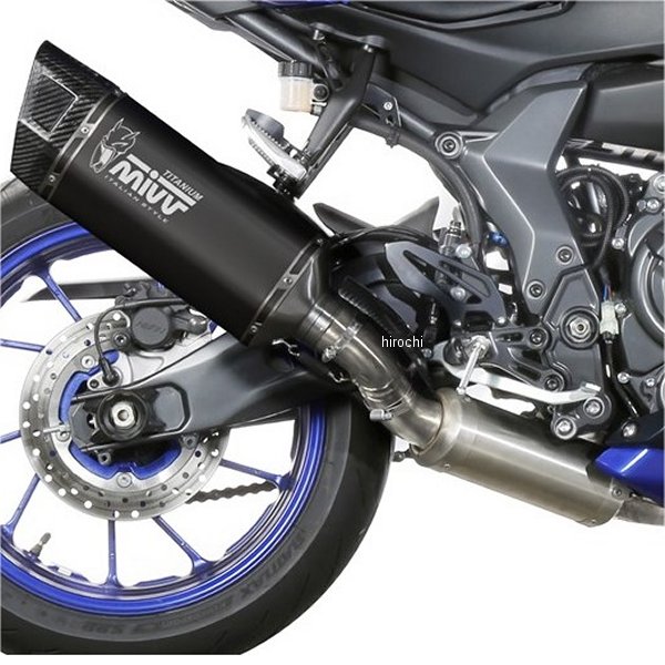 フルエキゾースト 触媒なし SR-1 22年-23年 YZF-R7 チタンブラック