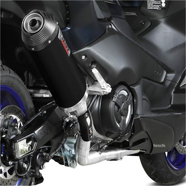 フルエキゾースト OVAL 触媒なし 22年-23年 T-MAX560 ブラックステンレス