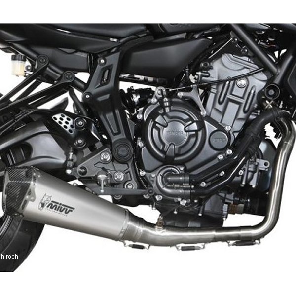 フルエキゾースト 触媒なし DELTA RACE 21年-23年 MT-07(FZ-07) ステンレス