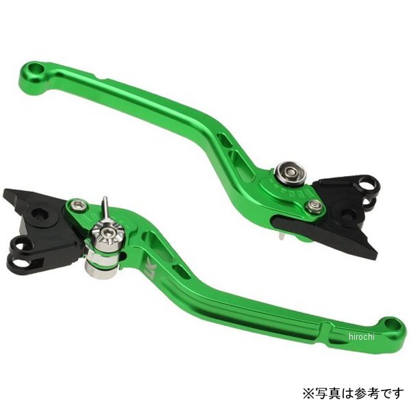 ビレットレバーセット スタンダードタイプ ロング 23年以降 XSR125 マットグリーン
