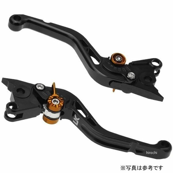 ビレットレバーセット スタンダードタイプ ショート 23年以降 XSR125 黒