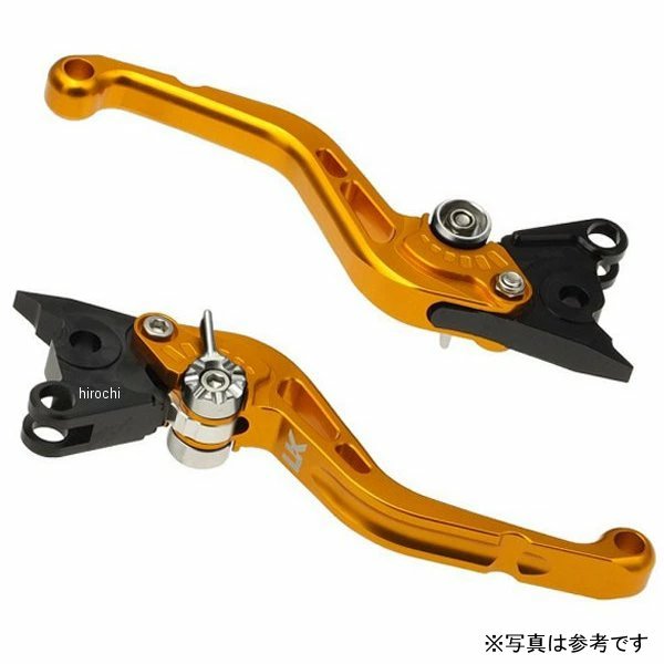 ビレットレバーセット スタンダードタイプ ショート 23年以降 XSR125 マットゴールド