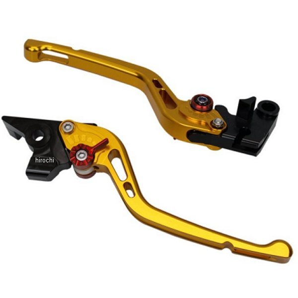 ビレットレバーセット GPタイプ ロング 23年以降 XSR125 ゴールド