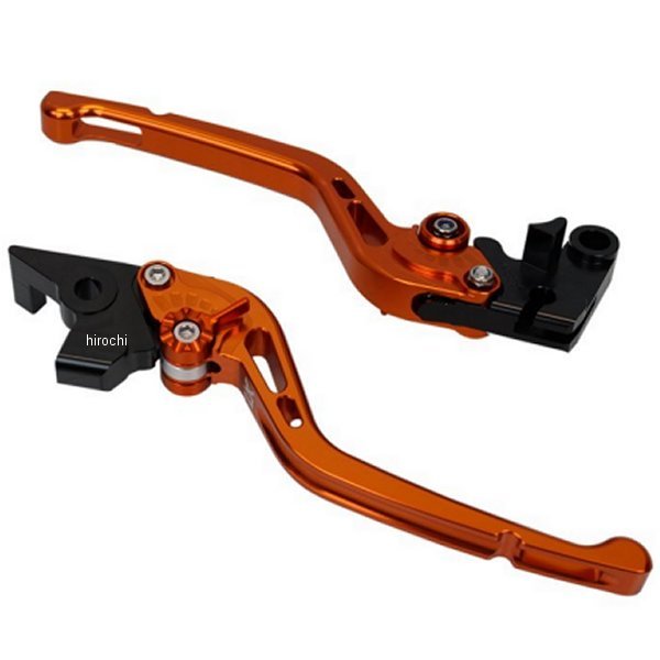 ビレットレバーセット GPタイプ ロング 23年以降 XSR125 オレンジ