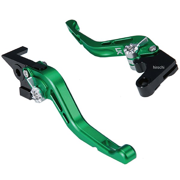 ビレットレバーセット GPタイプ ショート 23年以降 XSR125 マットグリーン