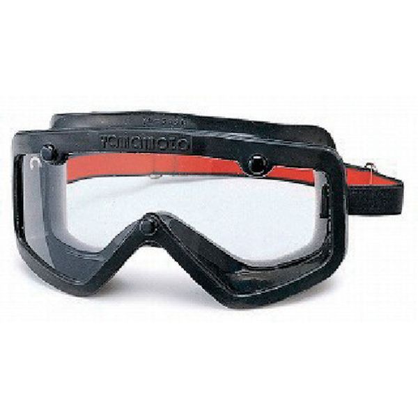 ゴグル型保護めがね ゴムフレーム 曇り止め ミストレスレンズ