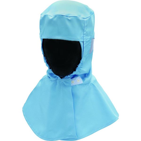 クリーンスーツ用フード ツバなし YHS101 ブルー L