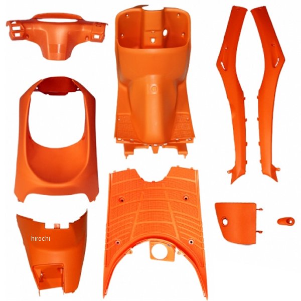 純正タイプ インナーカバー 外装 9点セット ディオ オレンジ