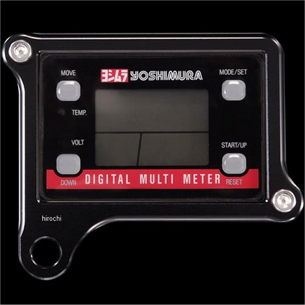 メーターステー Aタイプ ヨシムラ マルチテンプメーター用 黒
