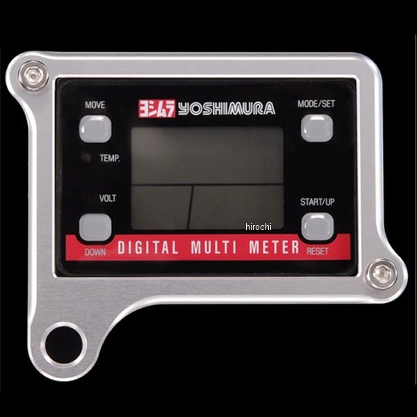 メーターステー Aタイプ ヨシムラ マルチテンプメーター用 シルバー