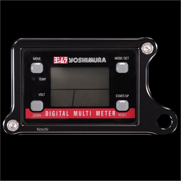 メーターステー Bタイプ ヨシムラ マルチテンプメーター用 黒