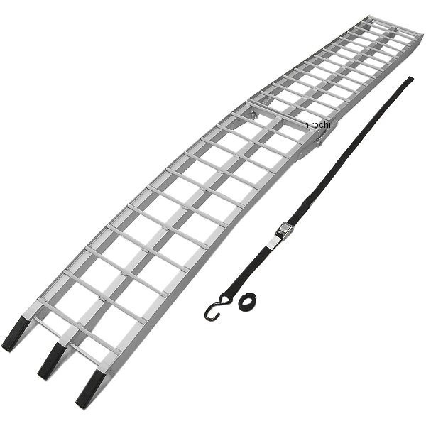 メタルフィールド ラダーレール 308mmX1140mmX140mm 耐339kg 折りたたみ式 シルバー