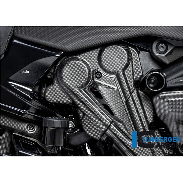 カムベルトカバー バーティカル シリンダー 艶なし 19年-20年 ディアベル1260