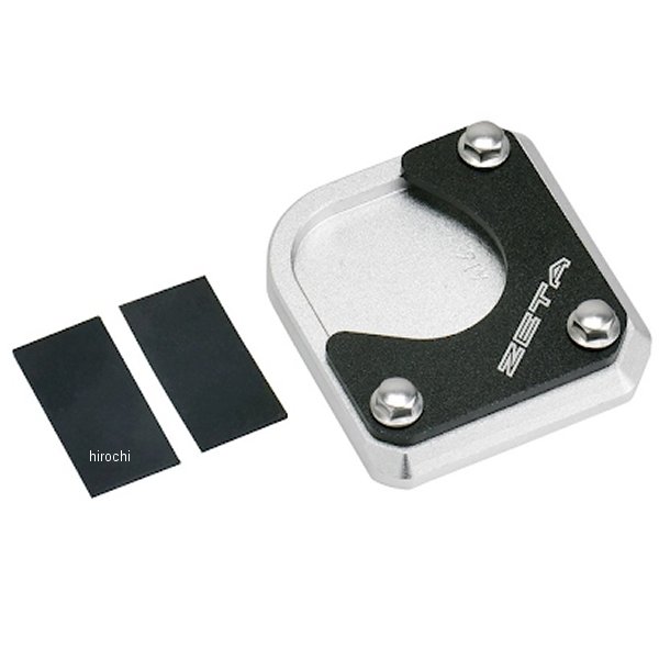 サイドスタンドエクステンダー 19年-20年 WR250R、セロー250 黒/シルバー