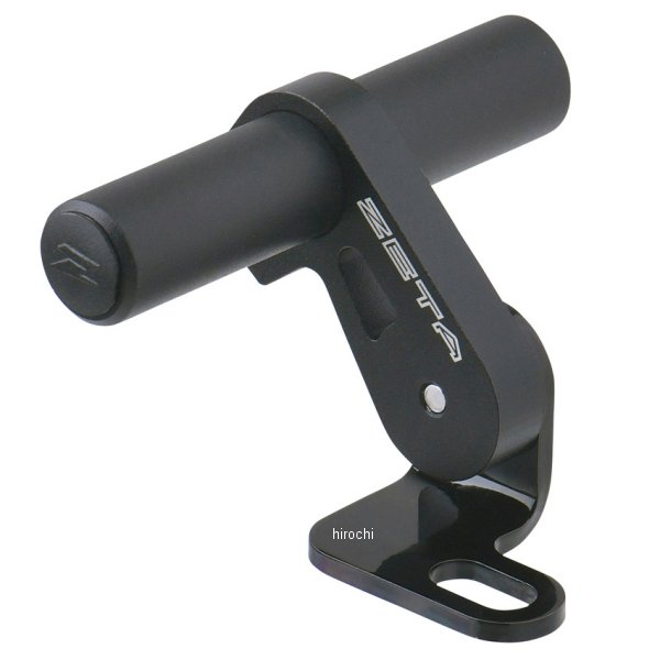 バーマウント アジャスタブル マウントバー ミラーホールタイプ 黒