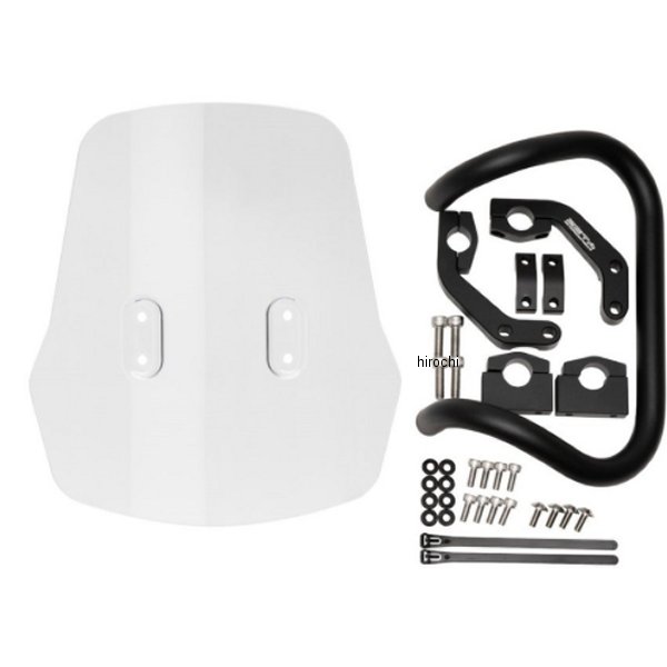 アドベンチャーウインドシールド 20年以降 KLX230 ライトスモーク