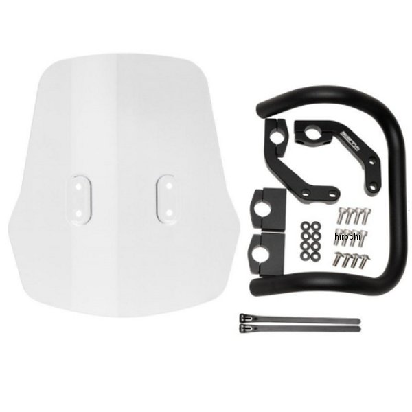 アドベンチャーウインドシールド 05年-20年 セロー250 ライトスモーク