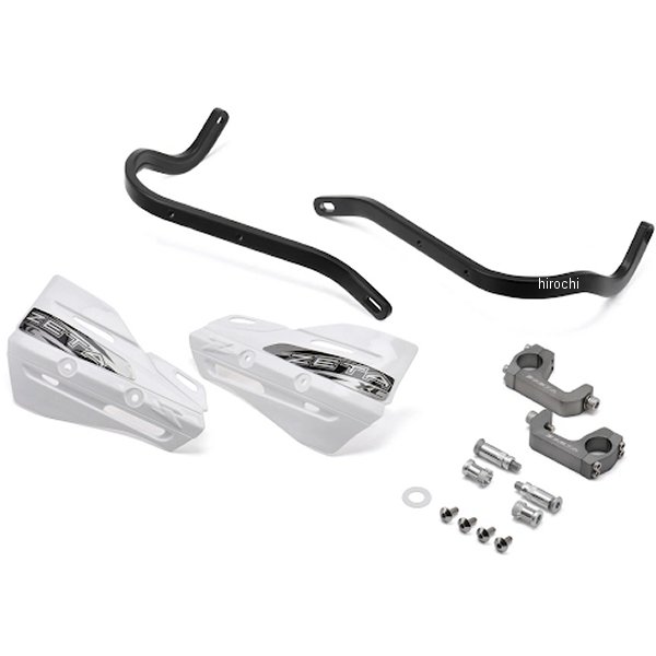 アーマーガードXCキット Uクランプ 28.6mm用 黒/白