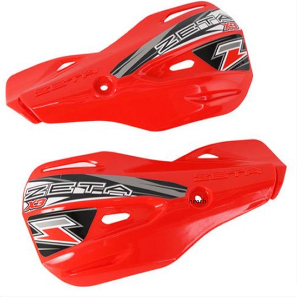 MXハンドガード インパクトX3 リプレースメントガード 赤