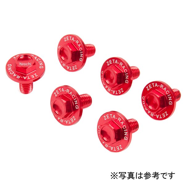 フォークガードボルト KTM/Husqvarna 赤