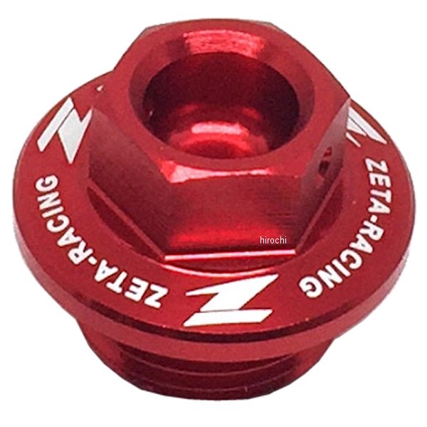 オイルフィラーキャップ KX450、KX250 赤
