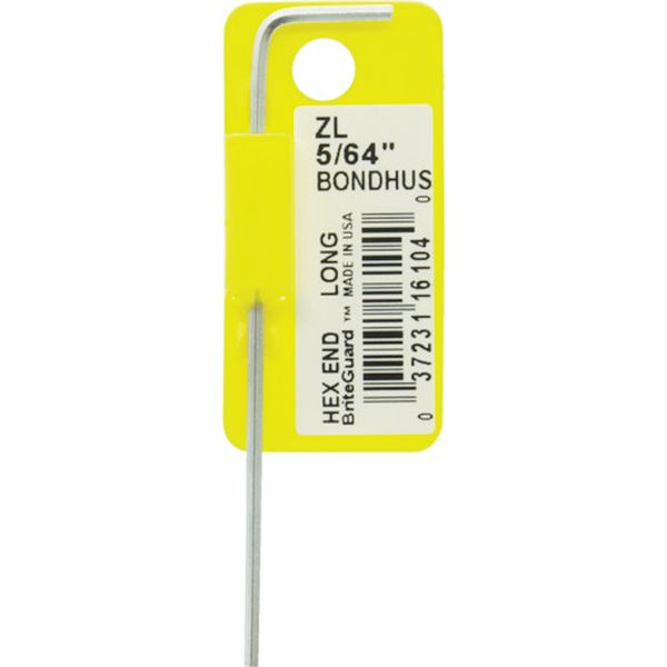 六角L-レンチ ロング 5/64インチ