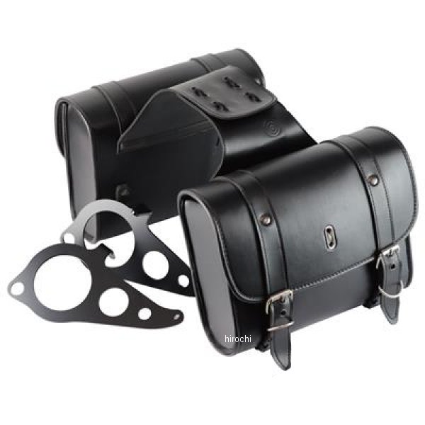 W/P スリムサイドバッグキット XSR155、XSR125 ブラック