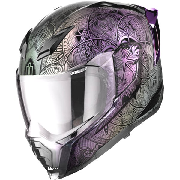 フルフェイスヘルメット ULTRAFLITE OPAL MANDALA パープル 2Xサイズ