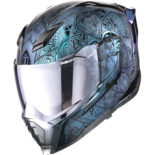 フルフェイスヘルメット ULTRAFLITE OPAL MANDALA ブルー 3Xサイズ