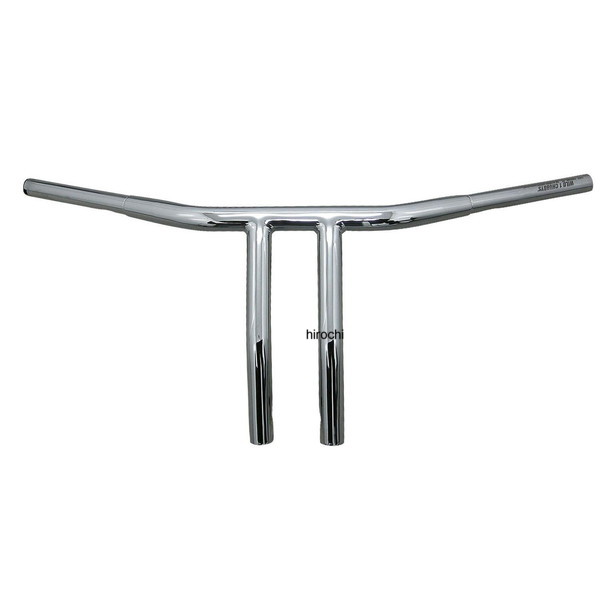 WILD ONE ワイルドワン ファットドラッグライザーバーハンドル10inプルバック クローム