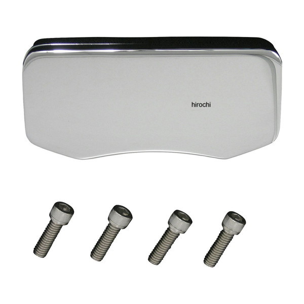 WILD ONE ワイルドワン カバー付 スムースビレットトップクランプ クローム