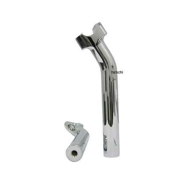 WILD ONE ワイルドワン 9.5inファットプルバックライザー クローム