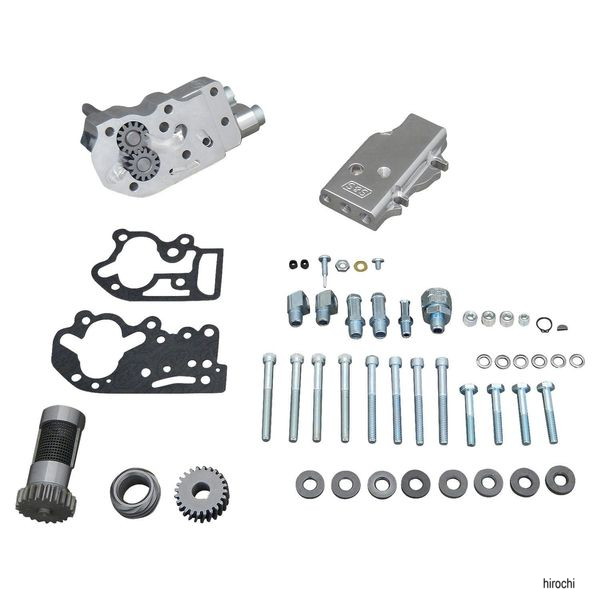 S&Sオイルポンプキットw/ギア ユニバーサルカバー 54-69年BT