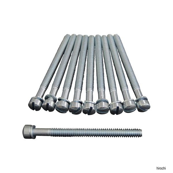E/Gキャブレターボウルスクリュー 10-24×2-3/8 10個セット