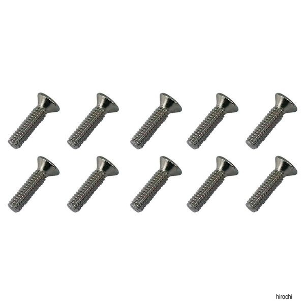ティアドロップエアクリーナーカバー スクリュー スチール 10個セット