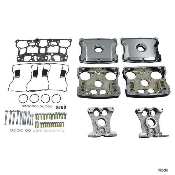 S&S ダイキャストロッカーカバーキット 99年- BT用 クローム