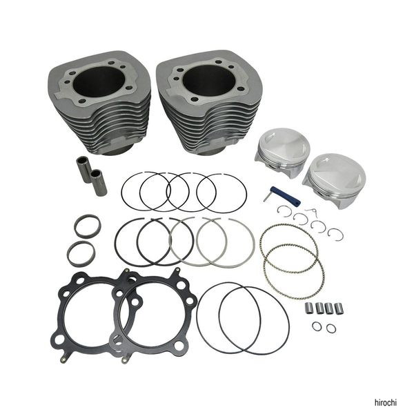 S&S 98" ビッグボアキット 99-06年 BT シルバー